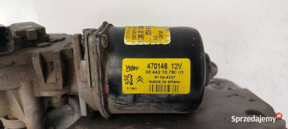 MECHANIZM WYCIERACZEK PRZÓD CITROEN BERLINGO Lipno