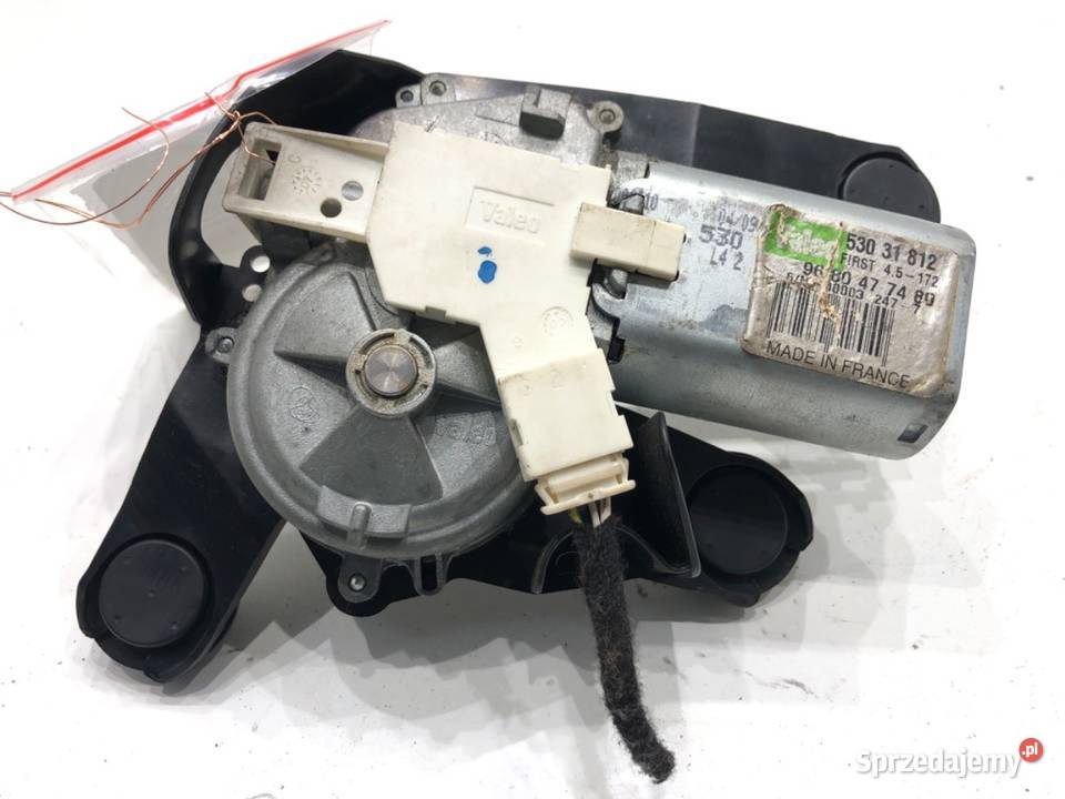 SILNIK WYCIERACZEK TYŁ PEUGEOT 308 I 9680477480 osobowe podkarpackie