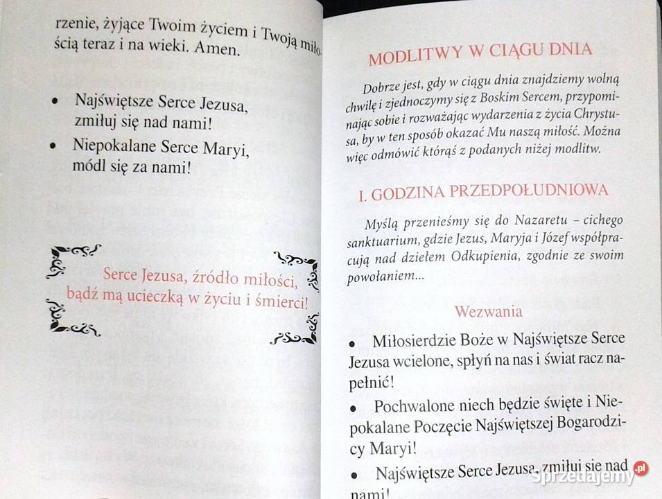 Pragnę Modlitewnik czcicieli Najświętszego Serca Chełm