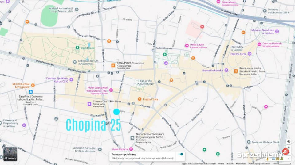 Mieszkanie w centrum możliwe 3 pokoje 47m2 Lublin