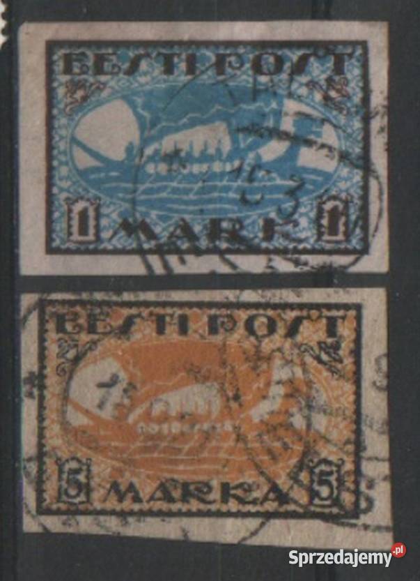Zn Estonia Mi 12 3 B kas 1919 Gliwice