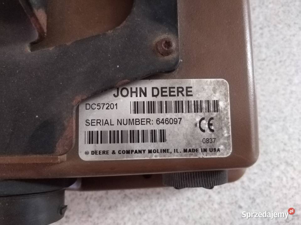 Sterownik prasa John deere Do pras i owijarek Śrem