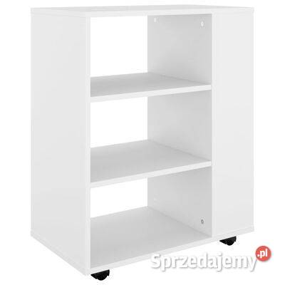 Szafka na kółkach biała 60x35x75 materiał Warszawa