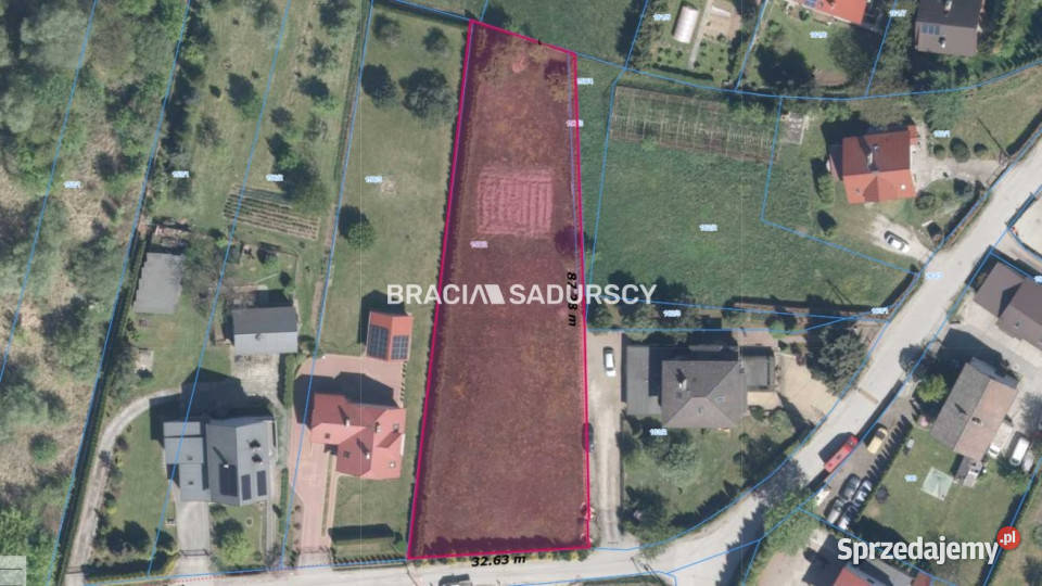 Grunt Kraków Odmętowa 2358m2