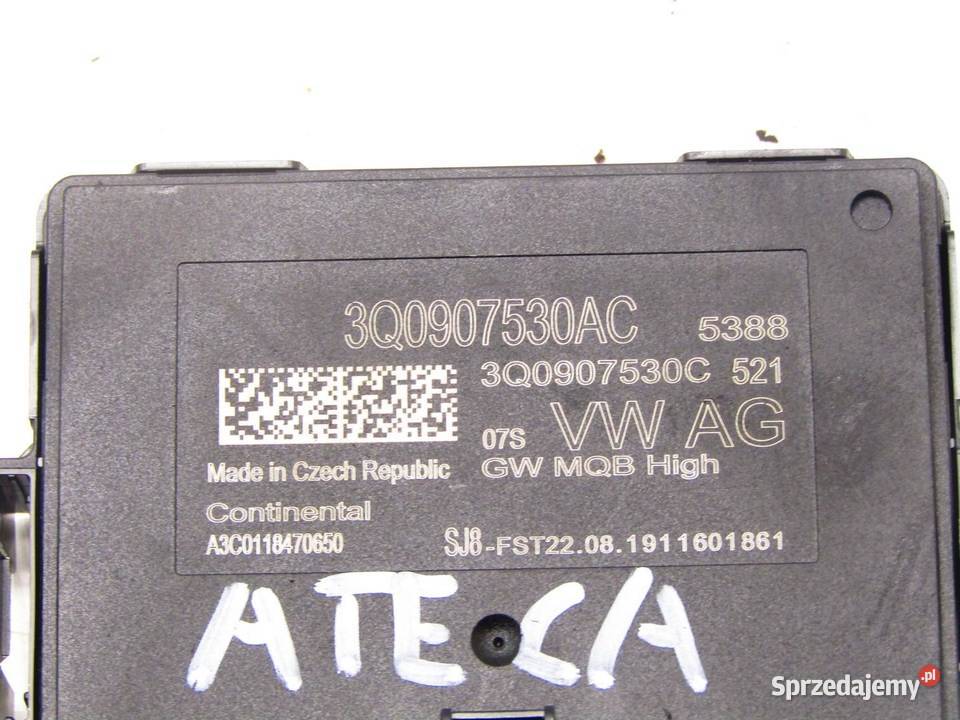 MODUŁ STEROWNIK GATEWAY 15 TSI SEAT ATECA