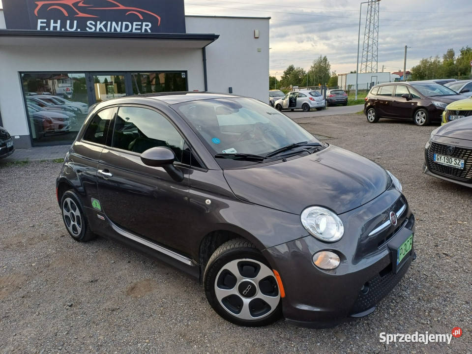 Fiat 500e AluTabletBezwypadkowyBiXenonNavi1 wł asystent pasa ruchu Chrzanów sprzedam