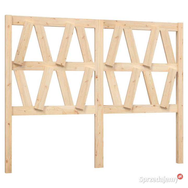 Wezgłowie łóżka 141x4x100 lite drewno sosnowe Warszawa sprzedam