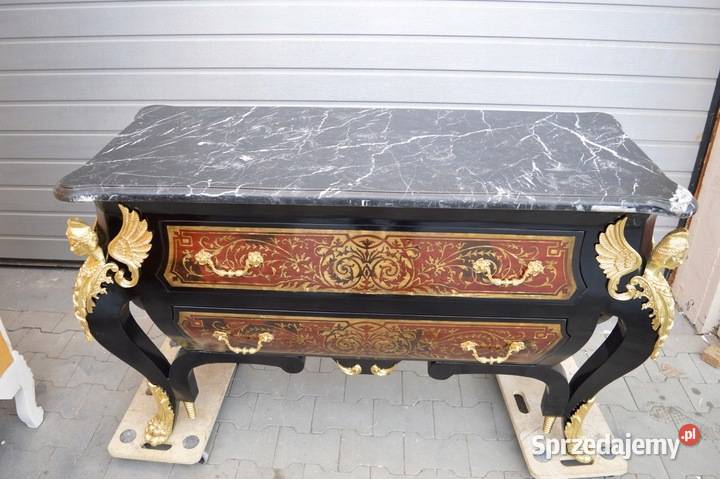 STARA KOMODA BOULLE 250 SZAFA MARMUR BRĄZ małopolskie Kraków
