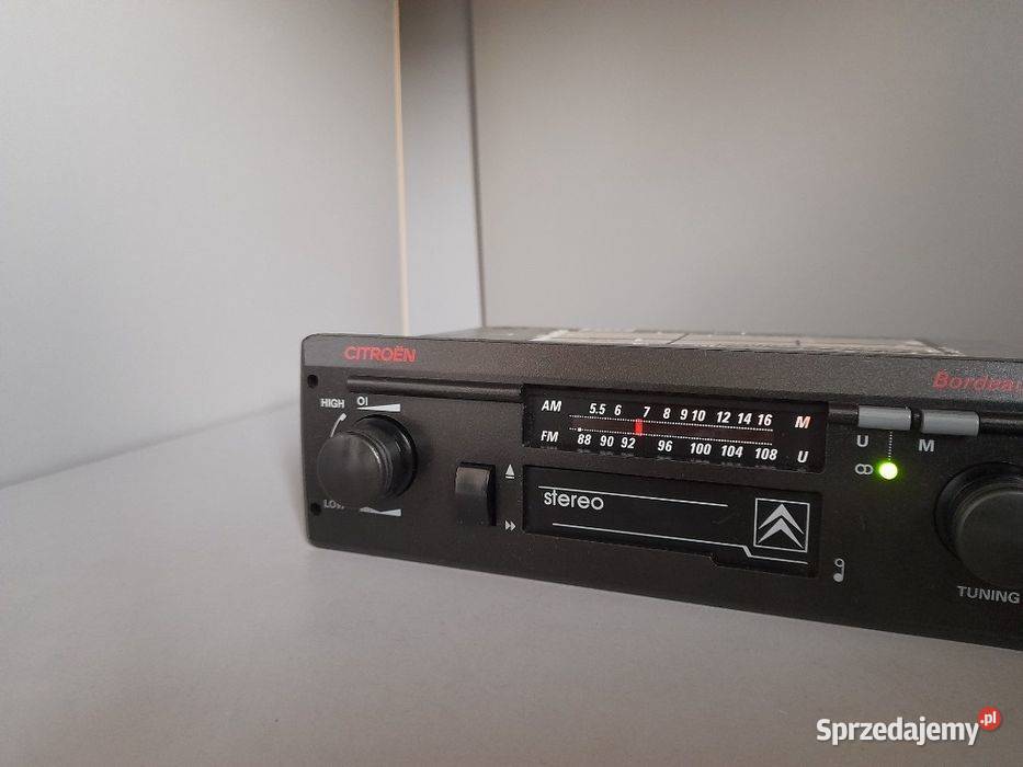 Kolekcjonerskie radio Citroen Bordeaux II Koszalin