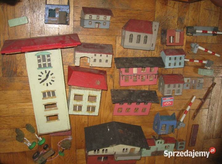 Diorama domki dworce kamienice poł XXw ni Kibri Grójec