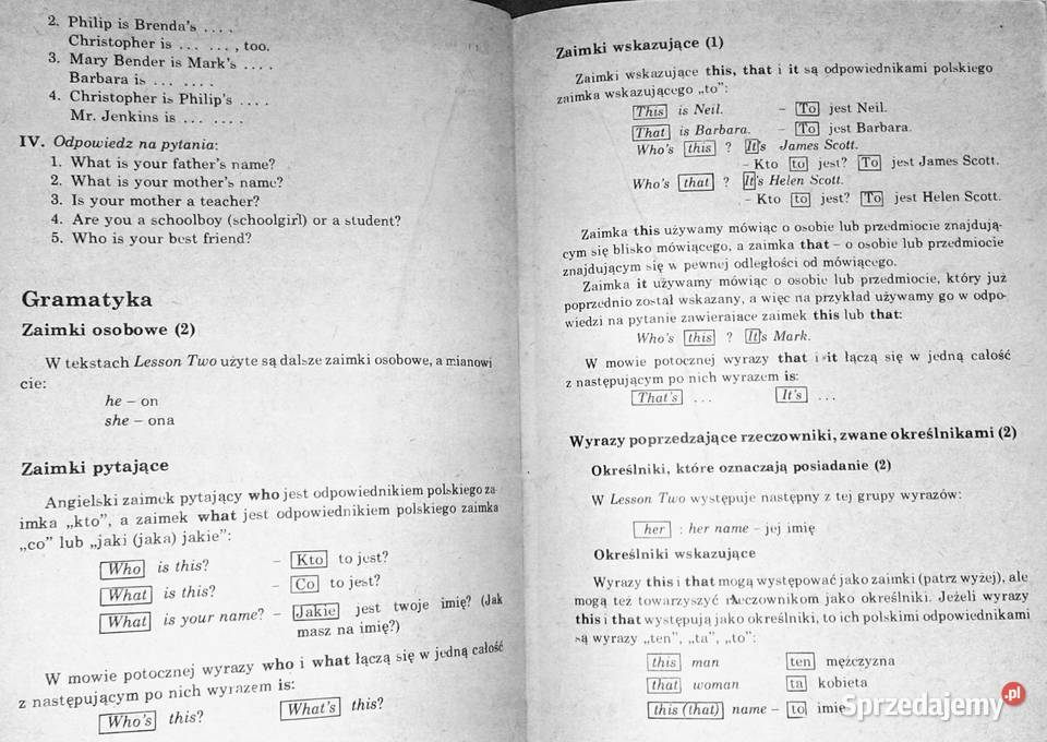 English is fun 1 A Zawadzka E Moszczak twarda Pozostałe lubelskie