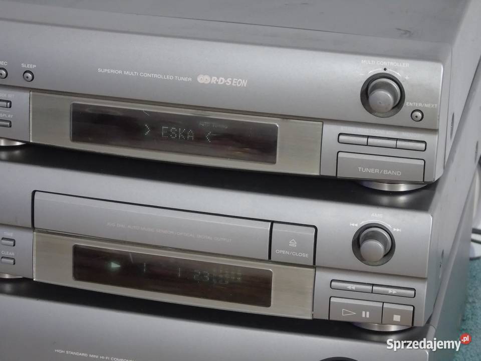 Wieża Sony segmenty mocna i sprawna DOSTAWA Wieże i miniwieże