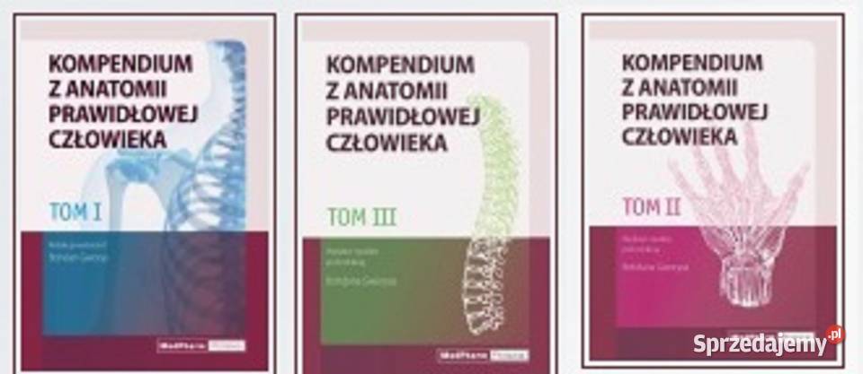Kompendium z anatomii PRAWIDŁOWEJ CZŁOWIEKA Tom Kobielice