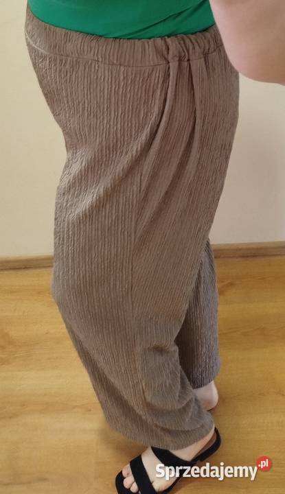 Luźne spodnie na co dzień rozmiar 4850 sprzedam