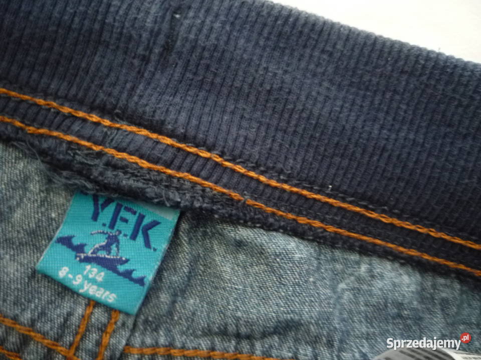YFK 128134 Krótkie spodenki szorty miękki jeans Szczecin