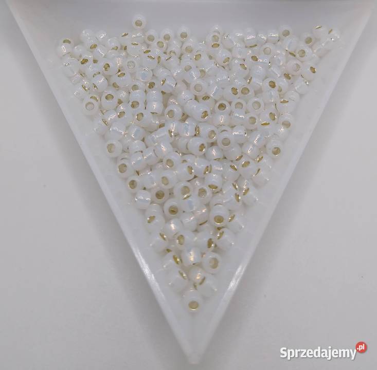 TOHO Round SilverLined Milky White 802100 pomorskie Gdańsk