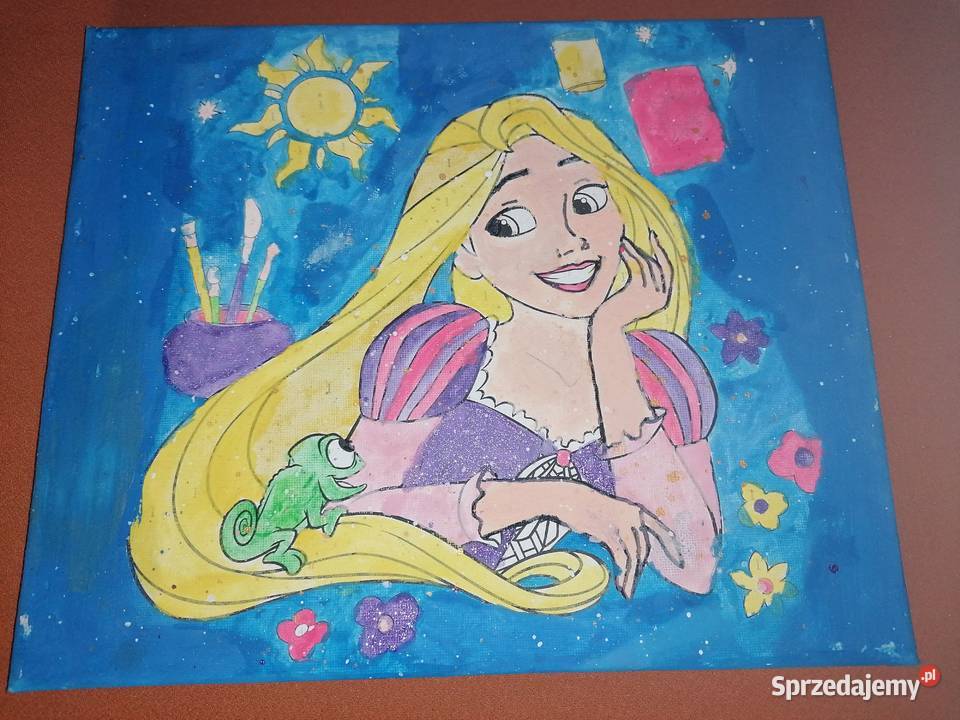 Obrazek na ścianę Arielka Mała Syrenka Elsa Łódź