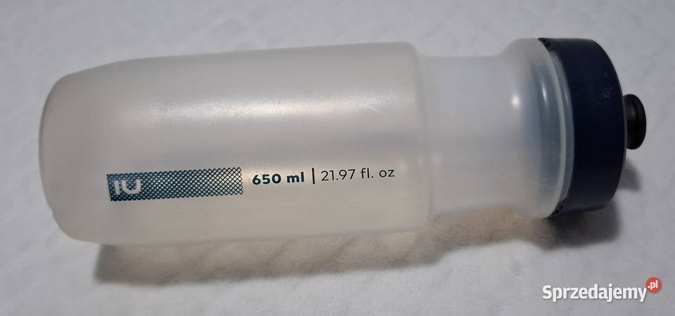 Bidon na wodę rowerowy 650ml 22x75 Decathlon