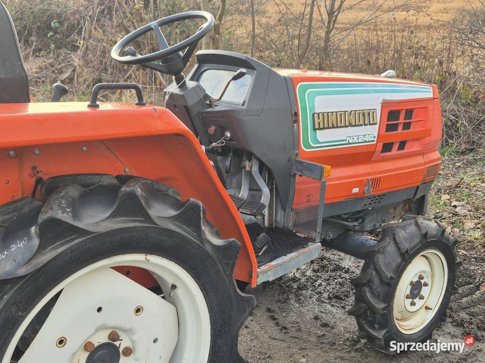 Witamy serdTraktorek traktor HINOMOTO N240D 24 Wspomaganie kierownicy Małuszyn