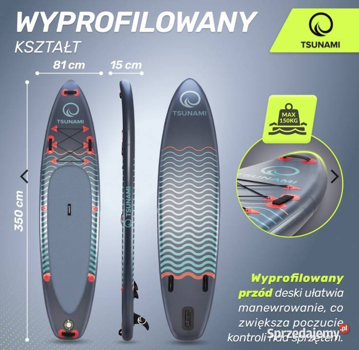Deska SUP tsunami 350