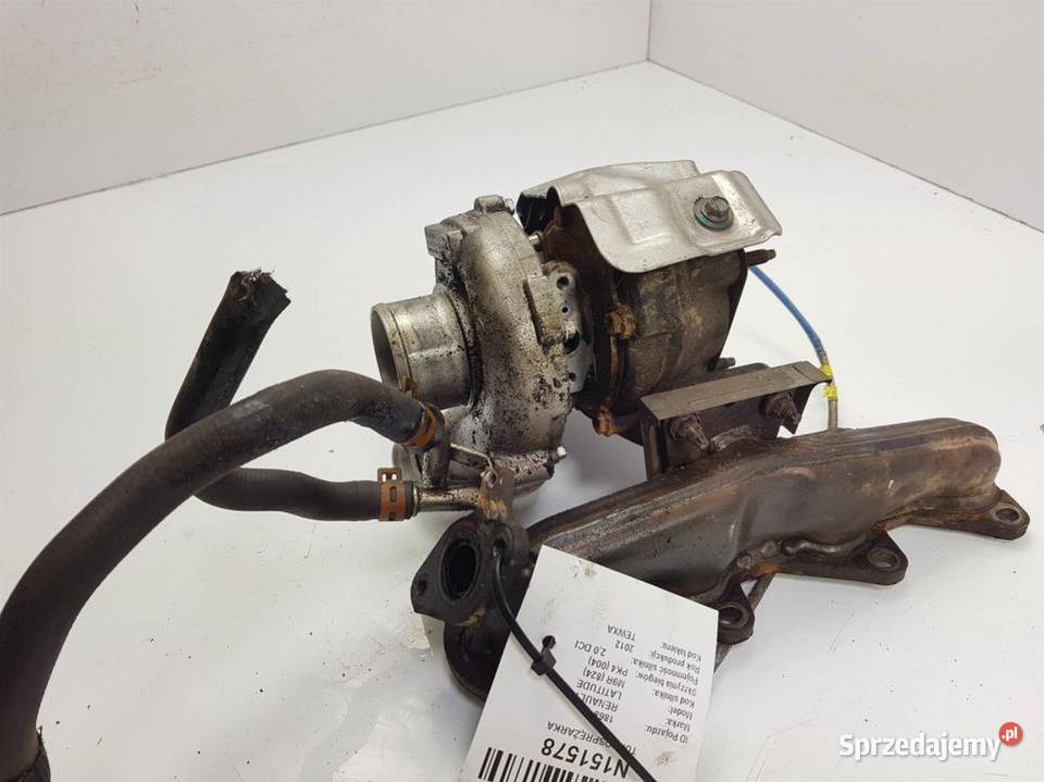 TURBOSPRĘŻARKA RENAULT LATITUDE 8200638766 osobowe Pozostałe Lipno