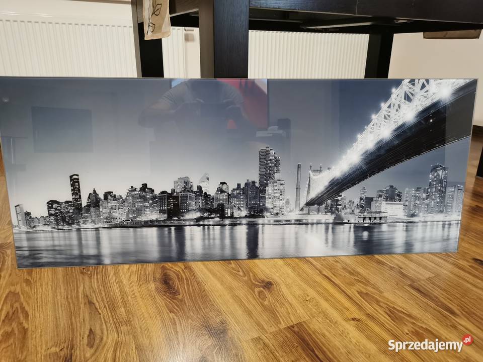 Szklany obraz 125x50 sprzedam