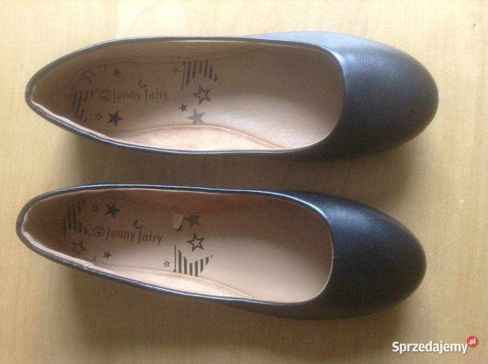 Balerinki damski w kolorze czarnym 40