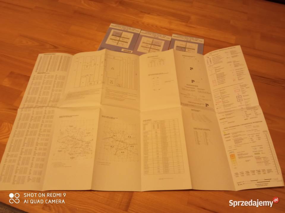 Mapa Lotnicza Polski ICAO 1500000 Łódź