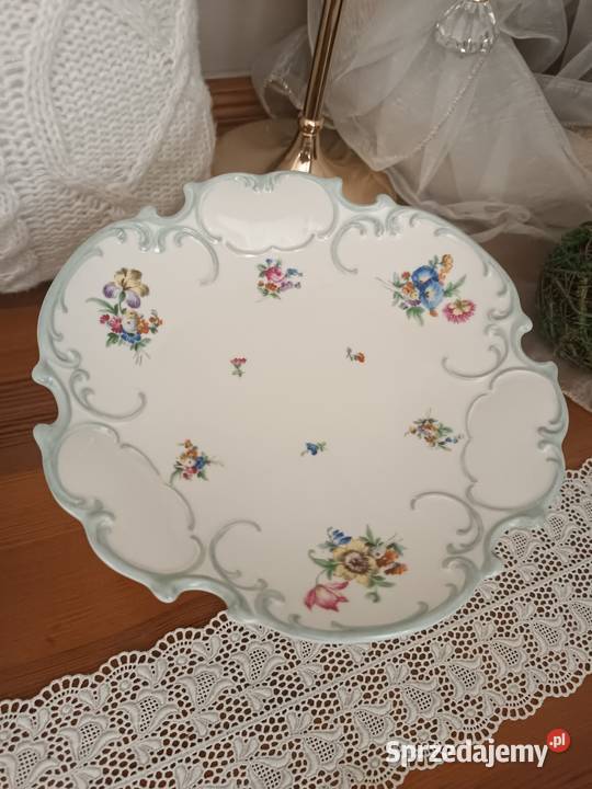 Hutschenreuther przepiękna stylowa stara patera