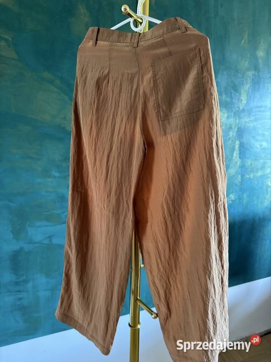 Spodnie 34 Damskie Massimo Dutti brązowe z Częstochowa