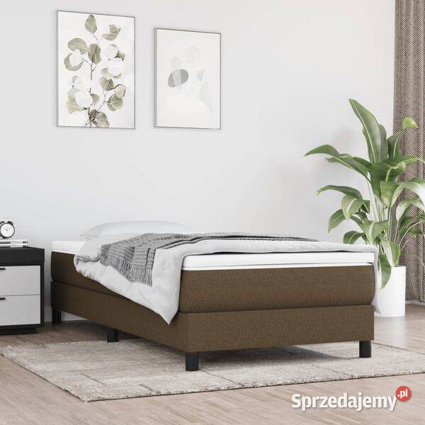 vidaXL Materac kieszeniowy średnia twardość