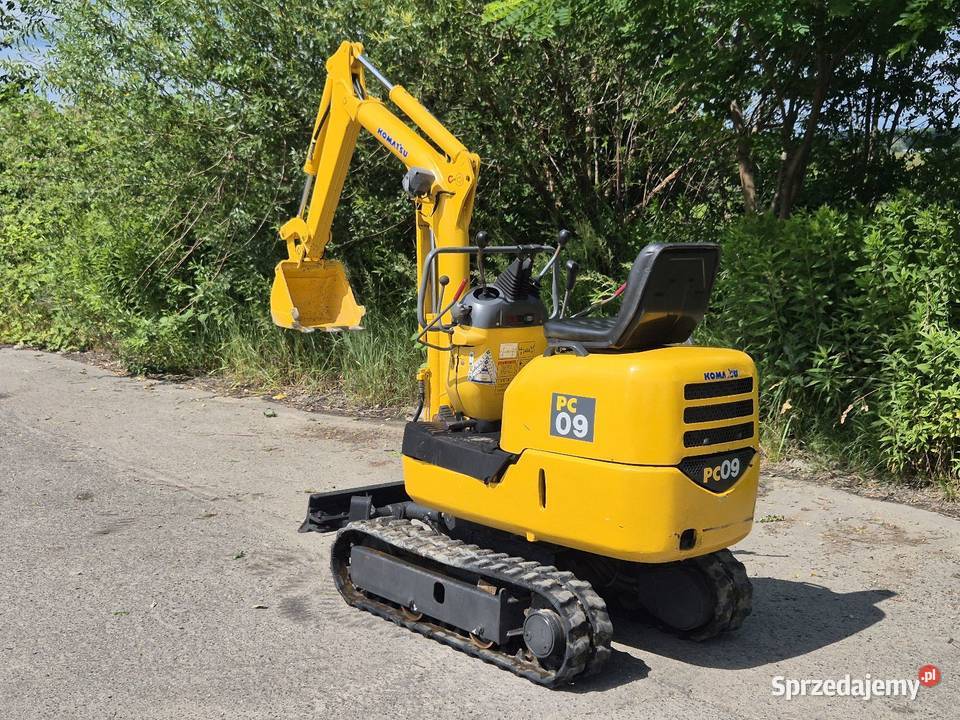 Koparka KOMATSU P09 dolnośląskie Małuszyn sprzedam