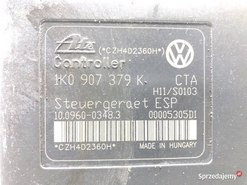 POMPA ABS VW GOLF V 1K0614517H 14 75 0310 osobowe