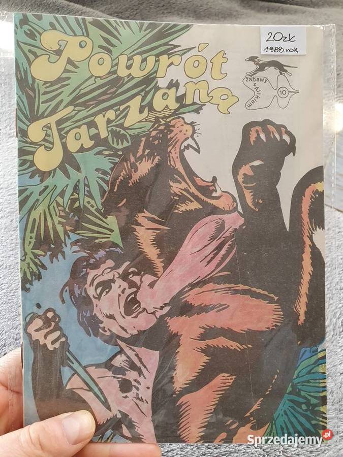 Tarzan Wśród Małp Powrót Tarzana cz1 i 2 komiksy