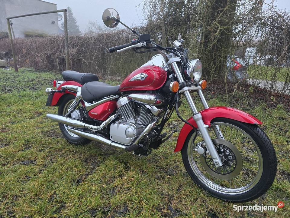Suzuki Intruder 125 V2 z Niemiec na katB czterosuwowy lubuskie Gorzów Wielkopolski