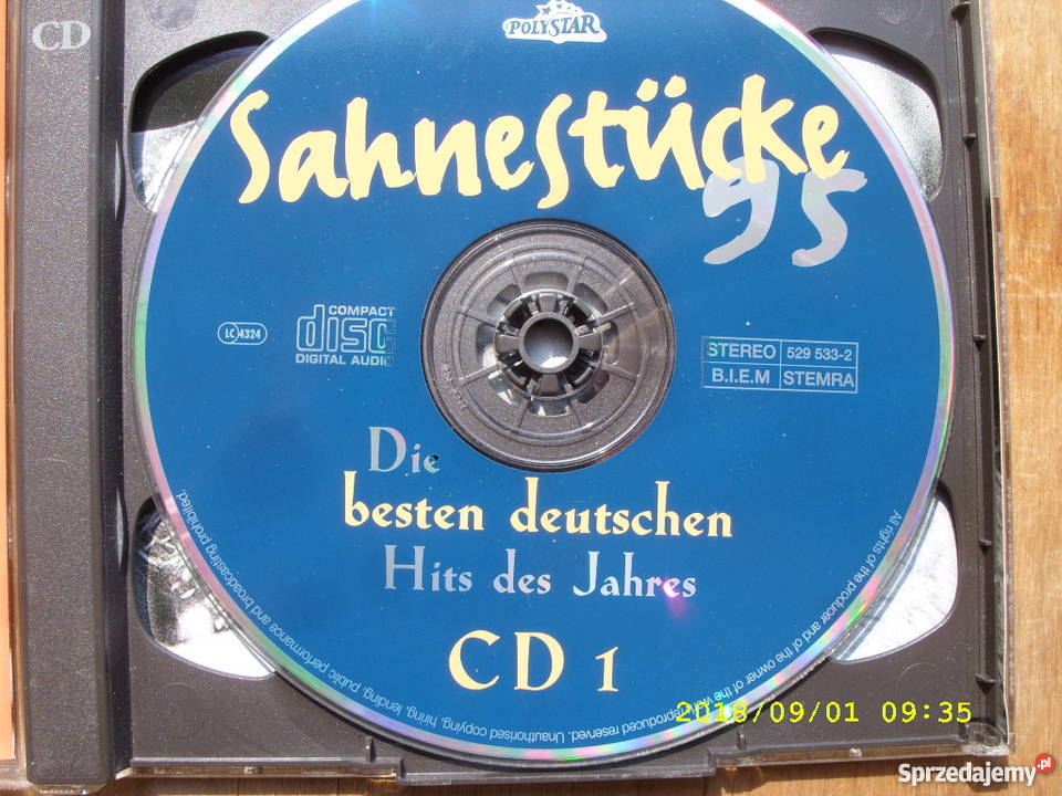 CD pop SAHNESTRUCKE 95DIE BESTEN 2 CD dolnośląskie Wołów
