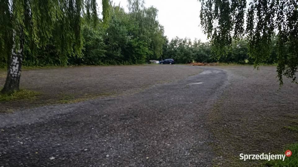 Utwardzony plac 2400 m pod TIR garaż z kanałem Nowe Miasto nad Wartą sprzedam