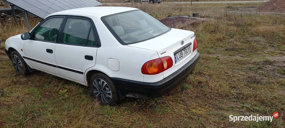 2x toyota corolla e11 sedan 14benzyna Żerdź