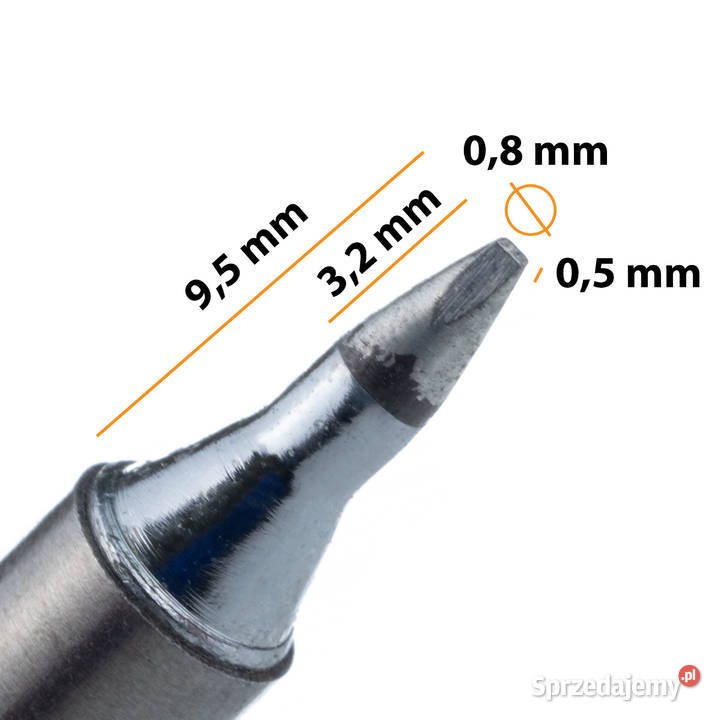 Grot Lutowniczy T12D08 Szybkie Nagrzewanie 300C Ludźmierz