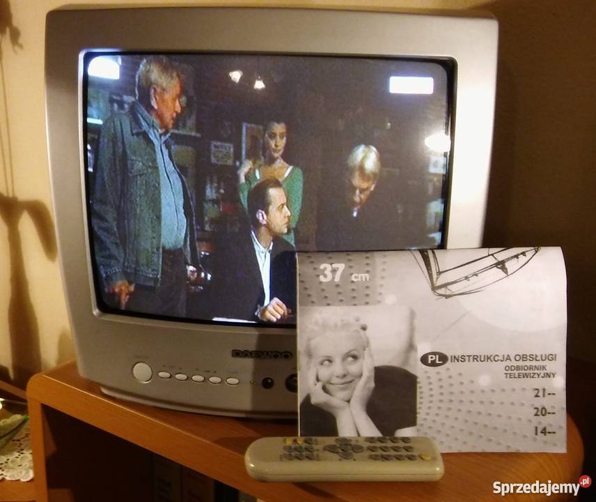TV DAEWOO 14 pilot Instrukcja obsł stan fot Słupsk