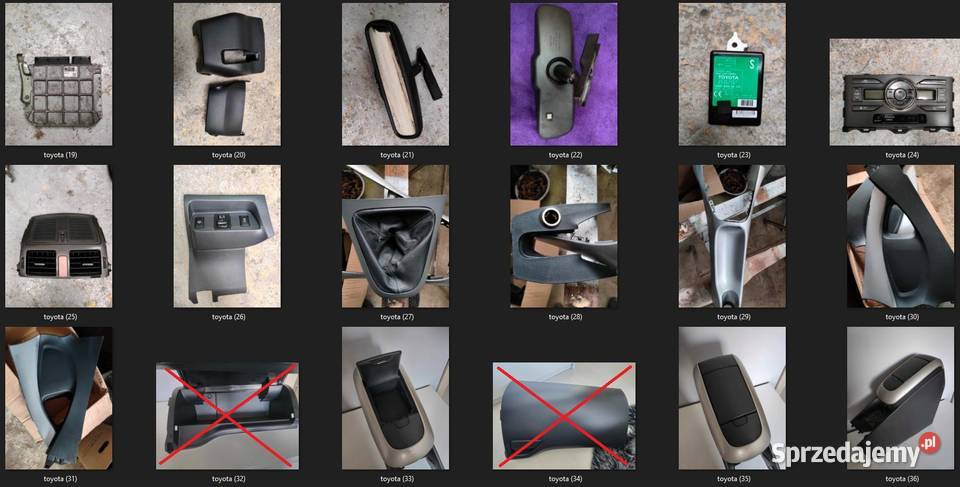 Części Toyota Auris 1 E15