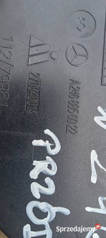 Zaślepka zderzaka przedniego haka Mercedes W246 Motoryzacja Stalowa Wola