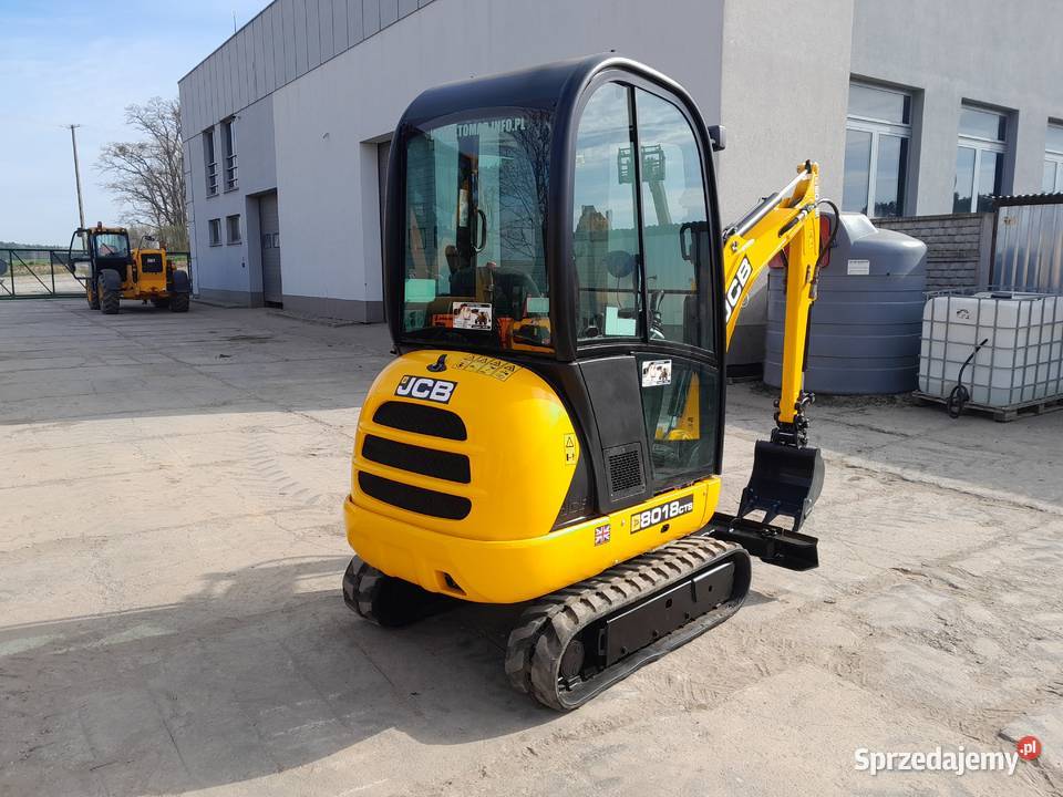 KOPARKA GĄSIENICOWA 18 TONY JCB CAT KUBOTA VOLVO Krotoszyn sprzedam