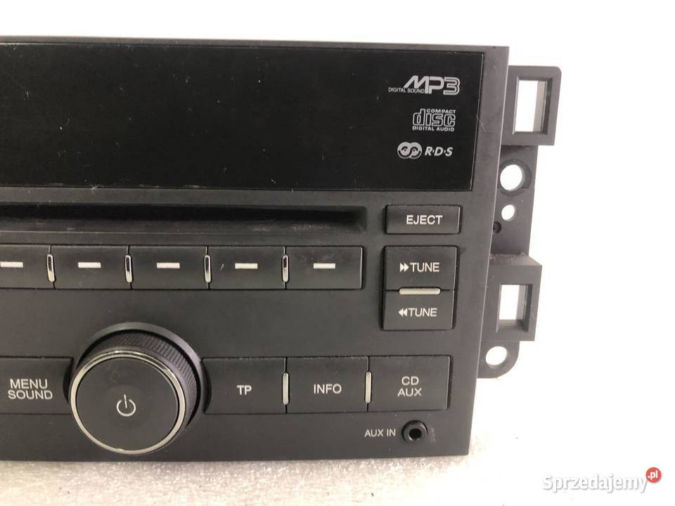 RADIO 95959653 CHEVROLET CAPTIVA I Sprzęt audio fabryczny