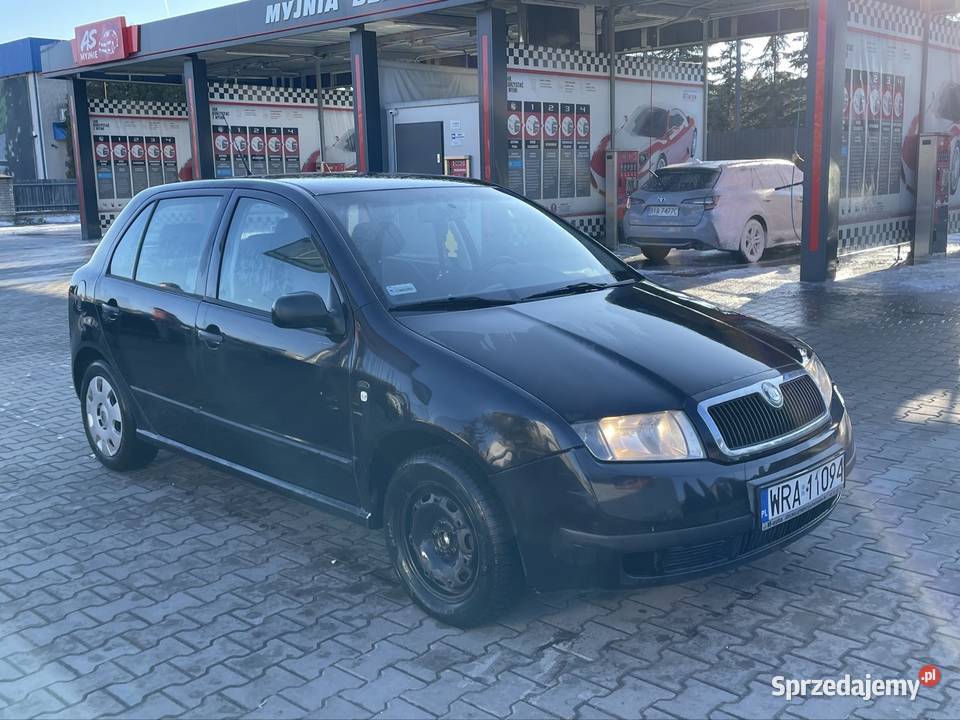 Szkoda Fabia 2001 14 benzyna z LPG Fabia Białystok