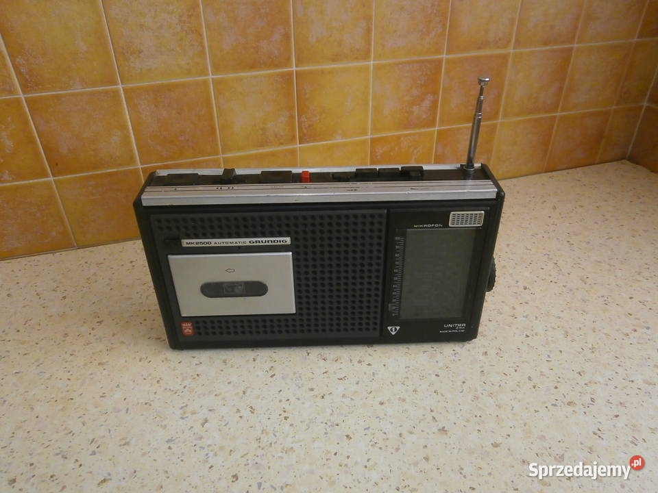 Magnetofon UNITRA MK 2500 GRUNDIG do naprawy łódzkie