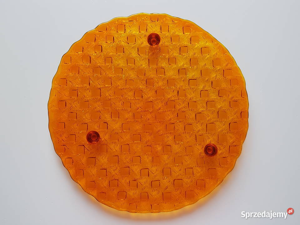 Patera na nóżkach Kratka Plecionka Ząbkowice