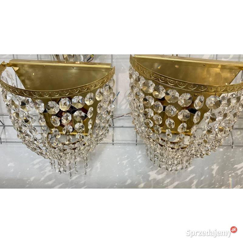 Duży kinkiet Plafon N139 złoty opolskie Opole sprzedam