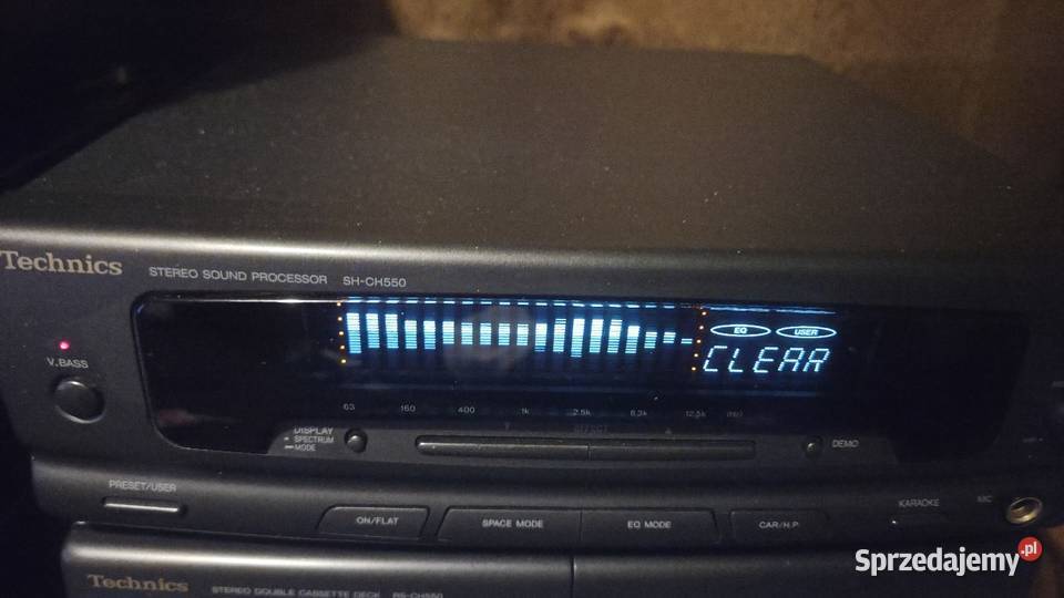 Mini wieża Technics SECH655 100 sprawna