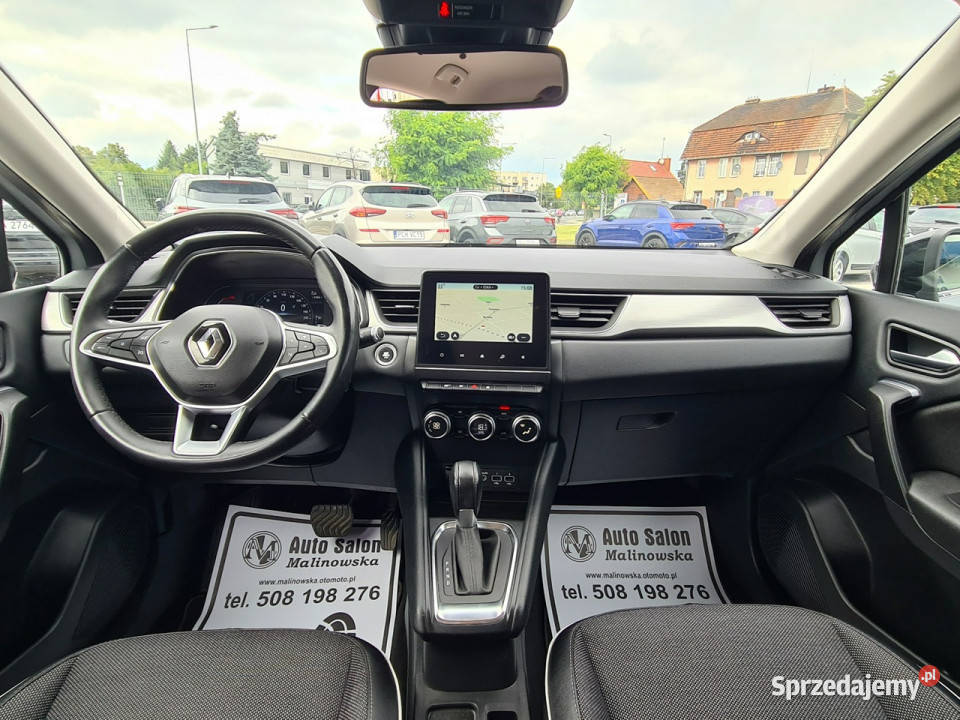Renault Captur Automat Navi 2xPDC Kamera Wolne komputer pokładowy wielkopolskie Wągrowiec